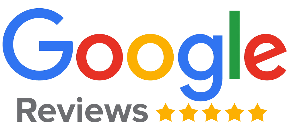 Logo de Google Reviews de 5 estrellas